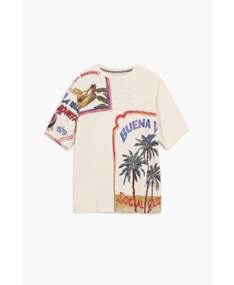 Men's BuenaVida postcard T-shirt