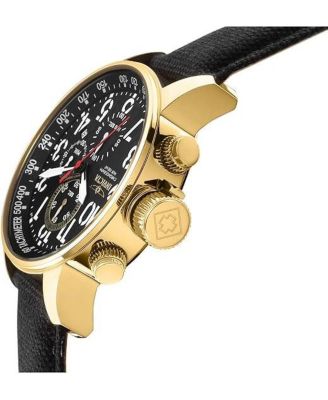 Men's 1515 I-Force Quartz Chronograph Black Dial Watch