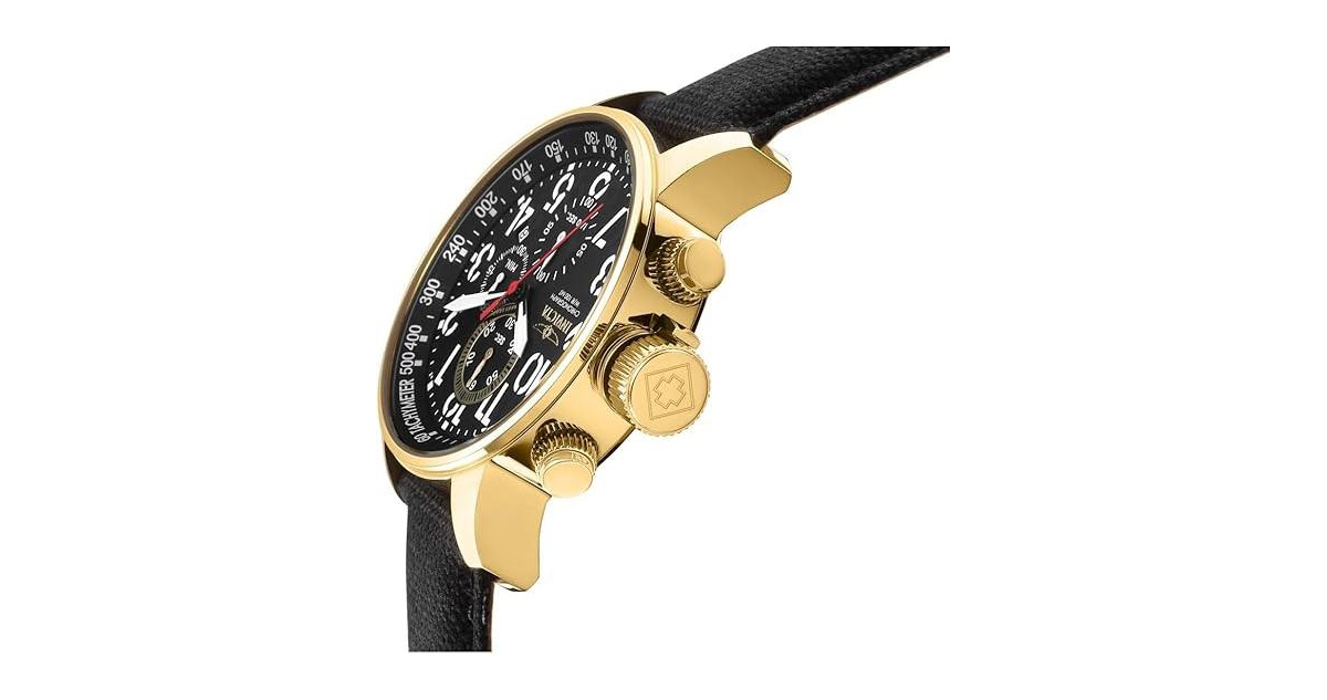 Invicta Men's I-Force Quartz Chronograph Black Dial Watch