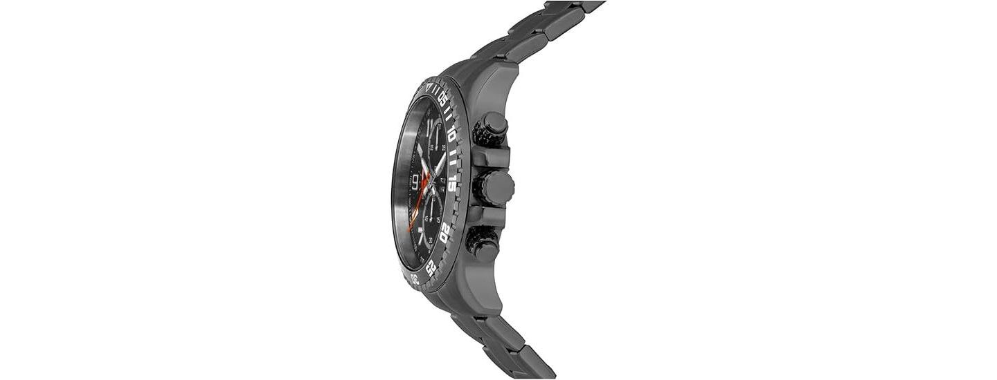 Мужские часы Invicta 14879 Specialty Quartz Chronograph Grey Dial, цвет: Чёрный — фото 3