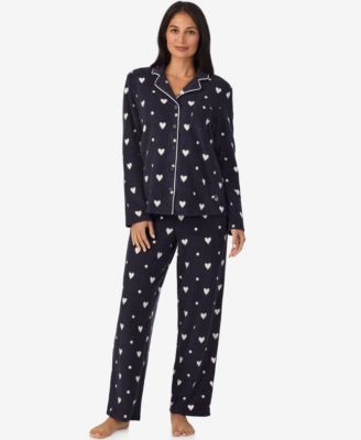 Cuddl Duds - Women’s 2-Piece Stretch Fleece Long Sleeve Pajama Set