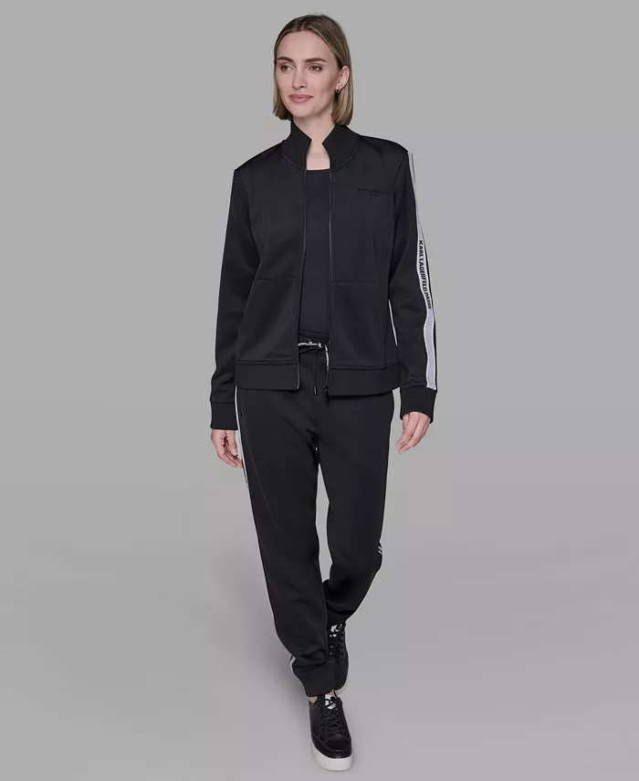 Women's Logo Tape Zip Up Jacket - thumbnail 2