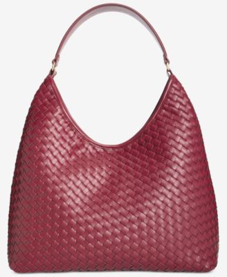 Woven Shoulder Bag, Exclusively at Macy's