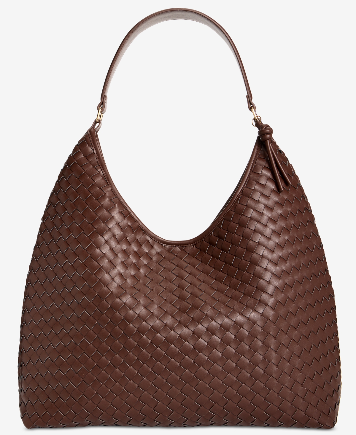 On 34th Joenii Extra Large Hobo Bag, Exclusively At Macy's In Brown