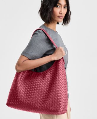 Woven Shoulder Bag, Exclusively at Macy's