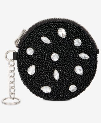 Hand Beaded Round Coin Purse, Exclusively at Macy's
