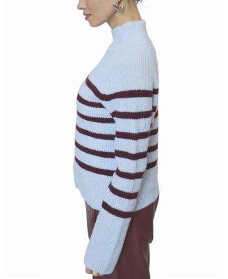 Women's Marley Striped Funnel Neck