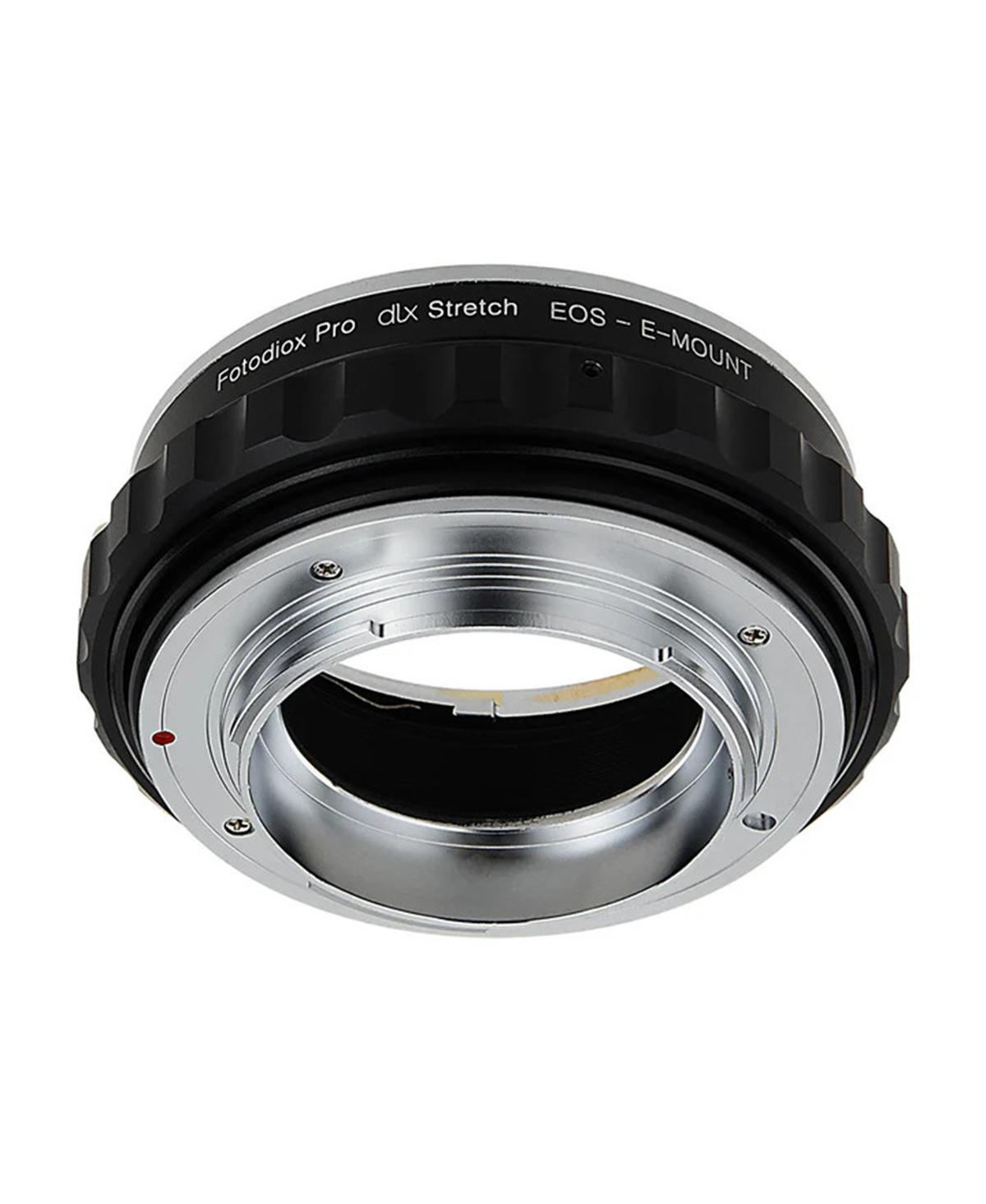 Fotodiox Dlx Series Canon Eos (Ef/Ef-s) D/Slr Lens to Sony Alpha E-Mount Mirrorless Camera Body Stretch Mount Adapter with Macro Focusing Helicoid and