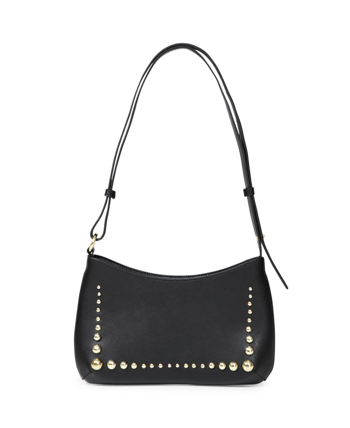 Сумка Belle & Bloom Girls Like Us Studded Leather Shoulder, цвет: Чёрный — фото 2