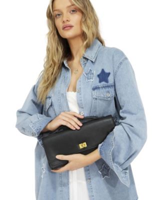 Love Boat Leather Clutch Bag