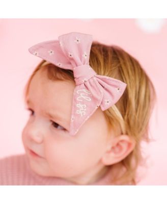 Baby Girl's Lil Sis Bow Baby Headband