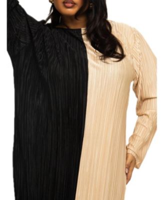 Women's Colour block Midaxi Dress