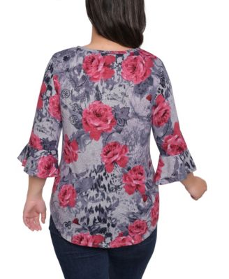 Petite Bell Sleeve Top