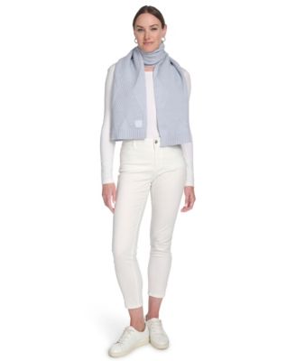 Modern Bias Rib Scarf