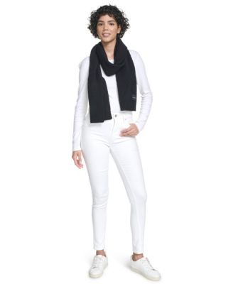 Modern Bias Rib Scarf