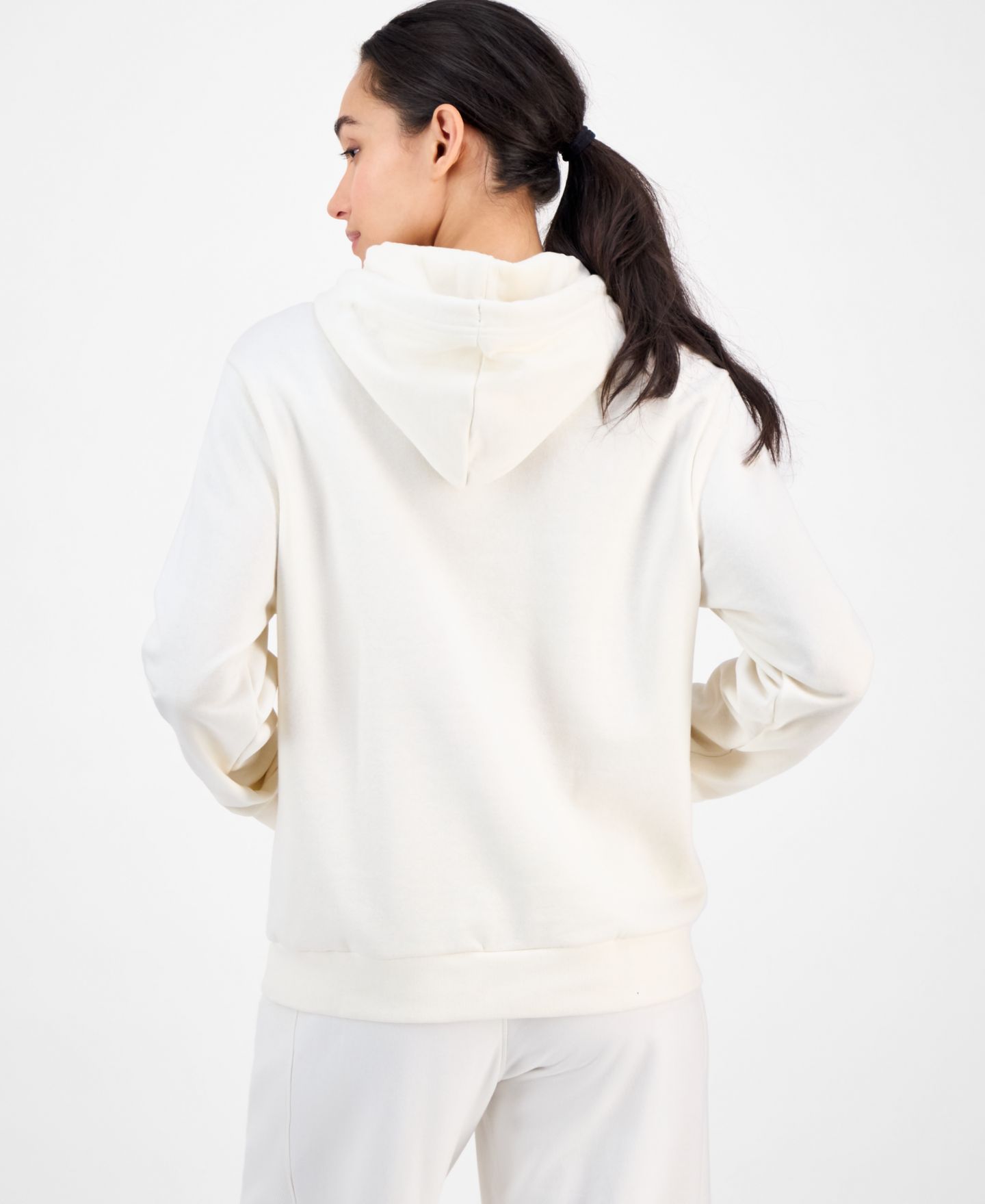 Женское худи The North Face Evolution Sparkle, цвет: Белый дюнный — фото 4