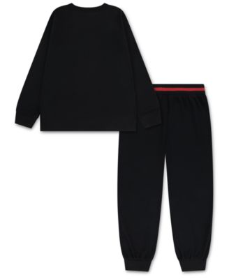 Boys 8-20 2-Piece Long-Sleeve T-Shirt and Pants Pajama Set