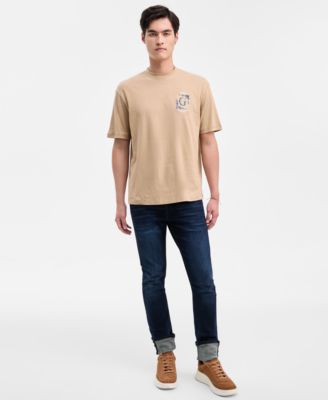 Men's Embroidered Paisley Logo T-Shirt