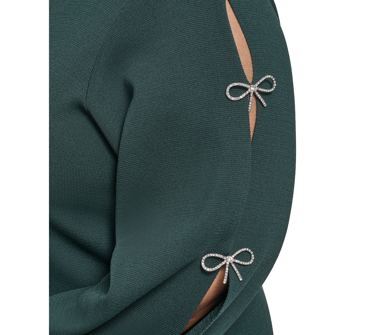 Eliza J Plus Bow Sleeve Sweater Dress