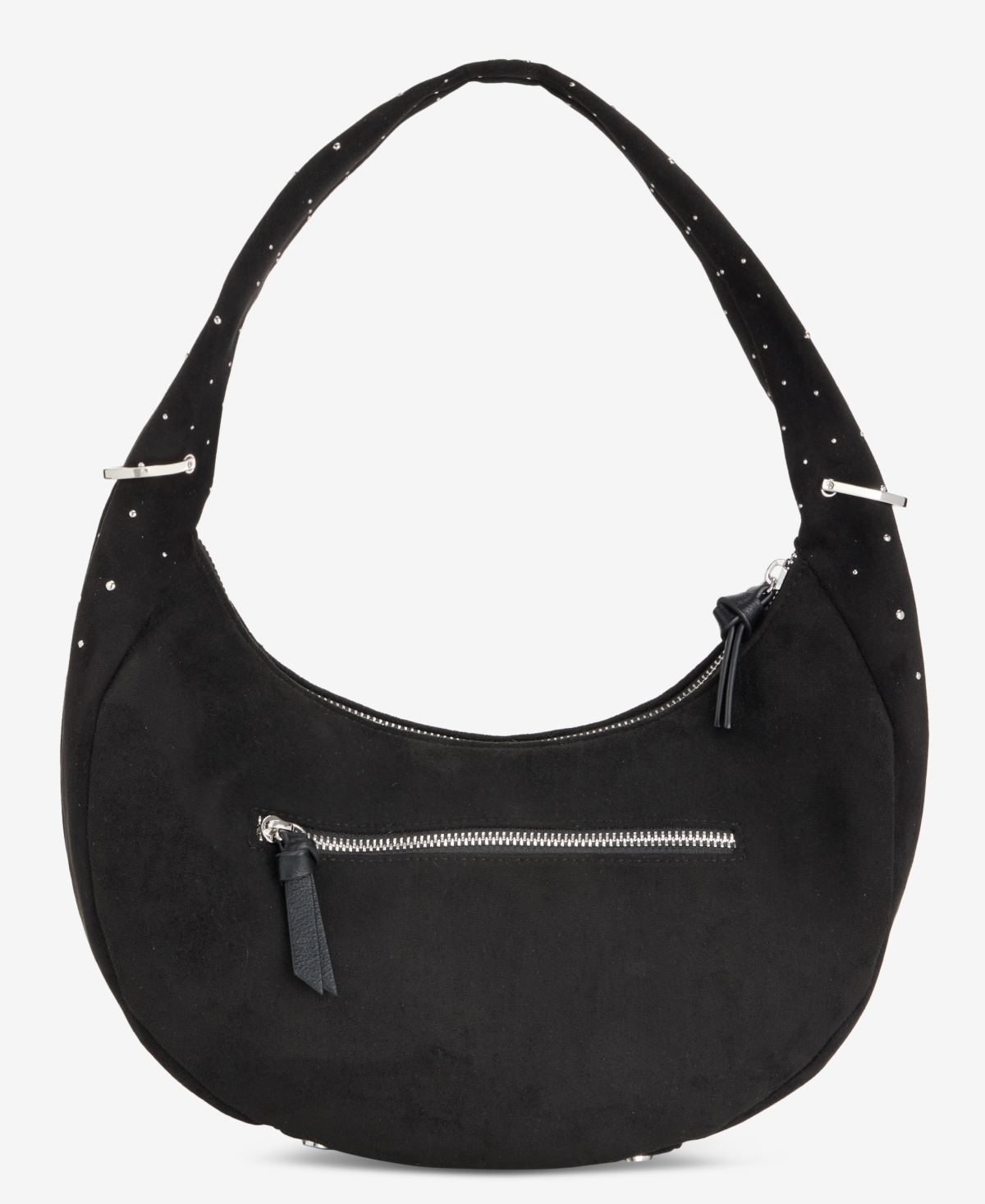 On 34th Harlowwe Small Pebbled Hobo Bag, Exclusively At Macy's In Black