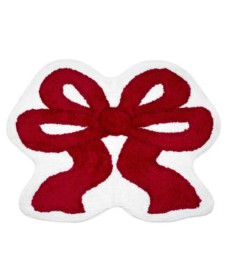 Avanti Christmas Bows Bath Rug