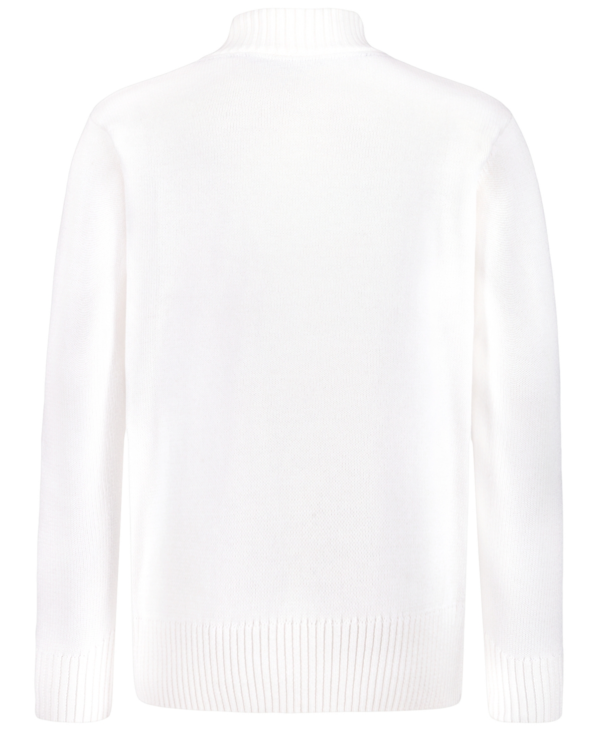 Tommy Hilfiger Boys 8-20 Quarter-zip Sweater In White
