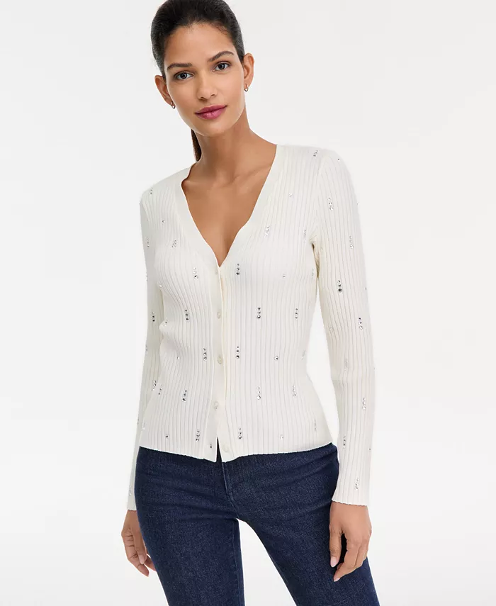 Women's Embellished Cardigan - thumbnail 5