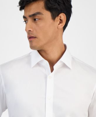 Hugo Boss Men's Valerio Long Sleeve Button-Front Geo Print Shirt