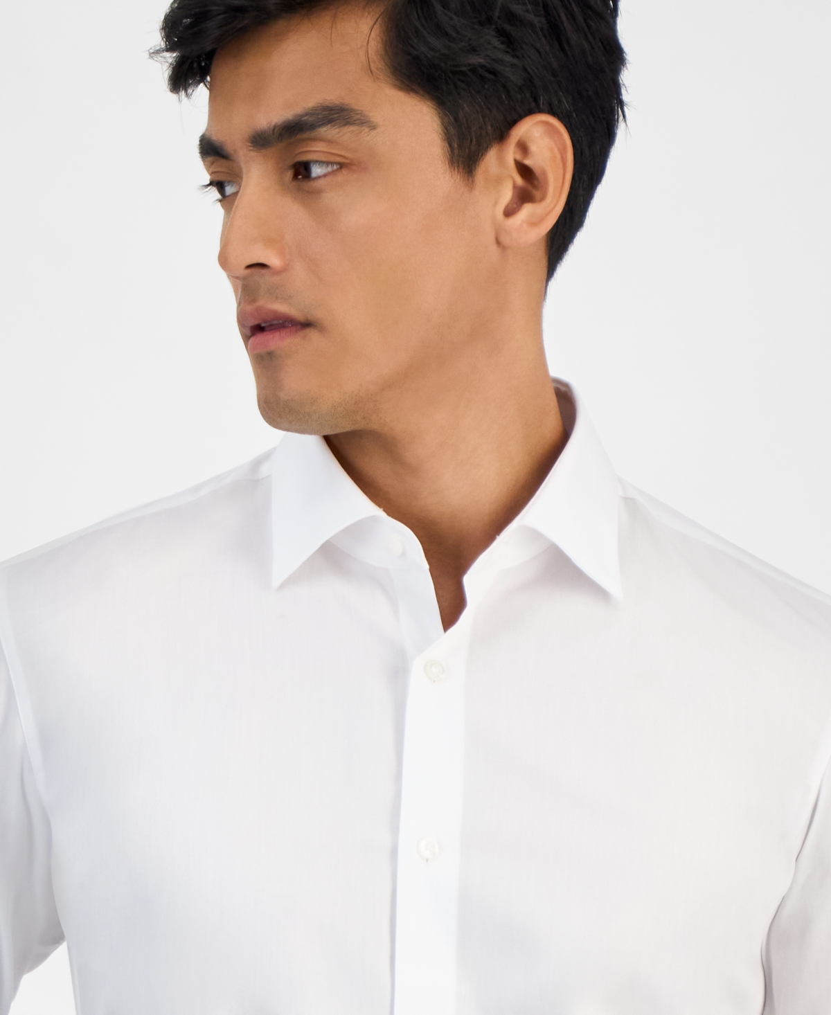 Hugo Boss Men's Valerio Long Sleeve Button-front Geo Print Shirt In White