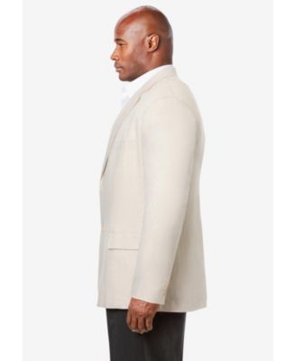 Big & Tall KS Island Linen Blend Two-Button Suit Jacket