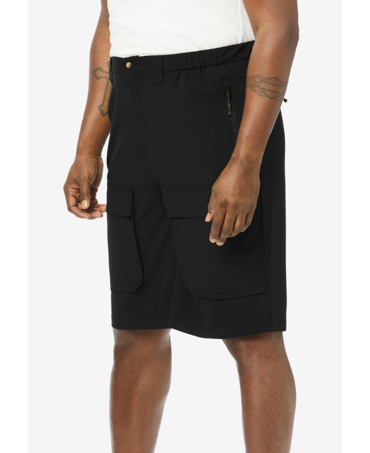 KingSize Big & Tall Performance 12" Cargo Shorts