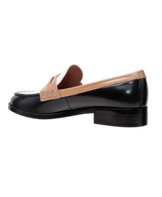 ENDY Women's Tailored Apron Toe Loafer