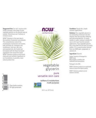 Vegetable Glycerine ,16 Oz