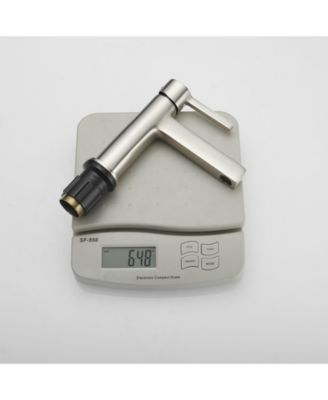 Single Handle Single Hole Modern Bathroom Faucet Bathroom Drip-Free Vanity Sink Faucet in Brushed Nickel