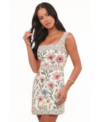 Women's Rinna Mini Dress - Pastel Floral