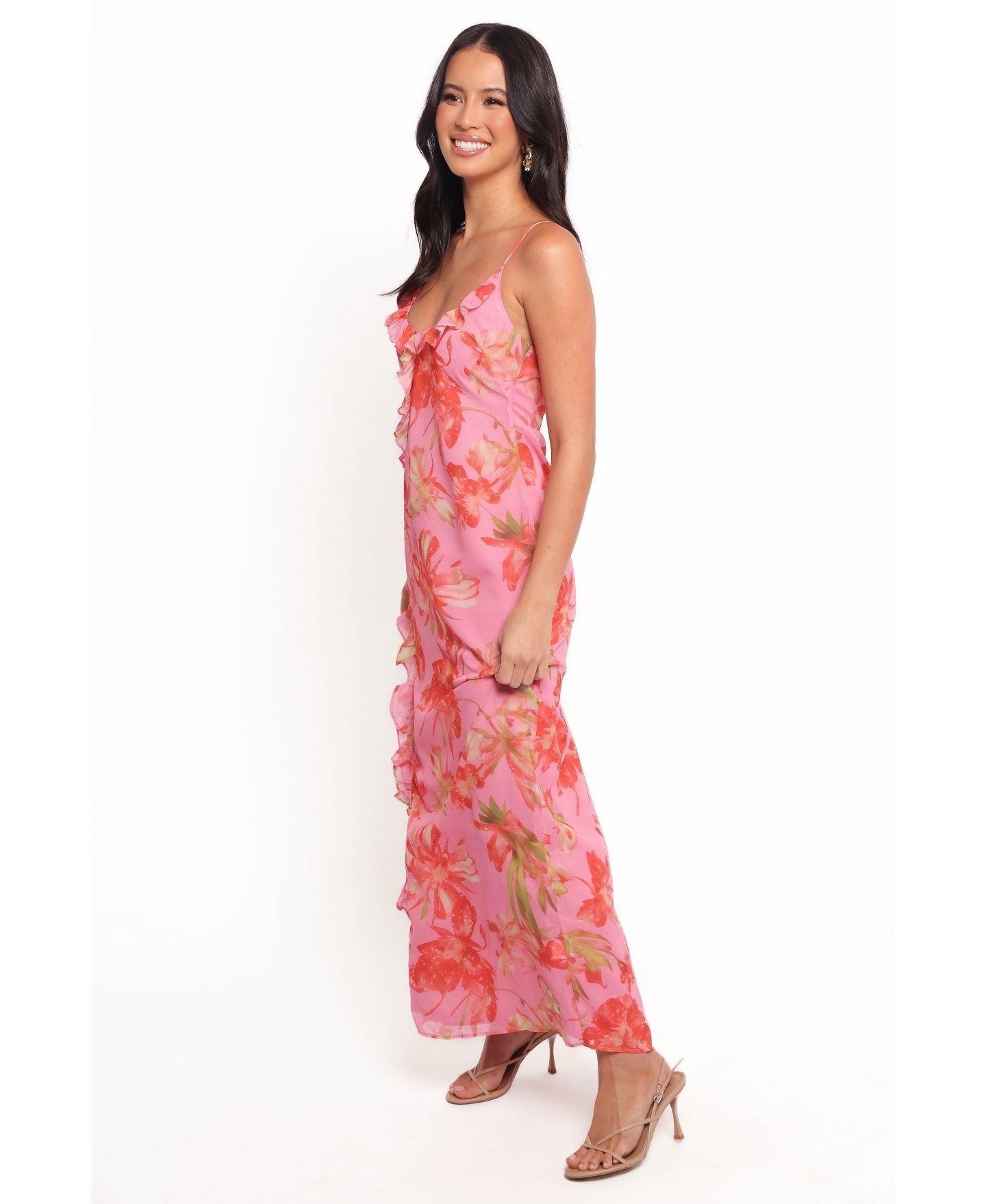 Женское платье Petal and Pup Charli Maxi - Tropical Floral, цвет: С принтом — фото 2