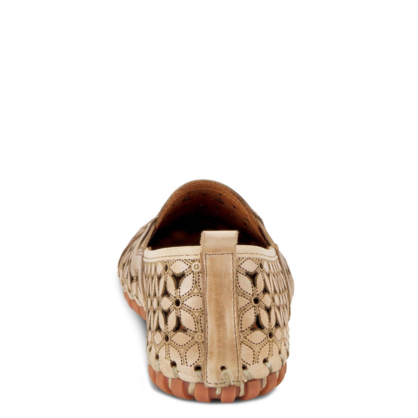 Женские туфли Spring Step Flowerflow Loafer Slip-On with Knit Upper, цвет: Бежевый — фото 4