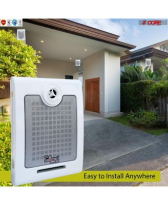 5Core Outdoor Speakers Stereo In Wall 500W Peak Passive Home Audio System