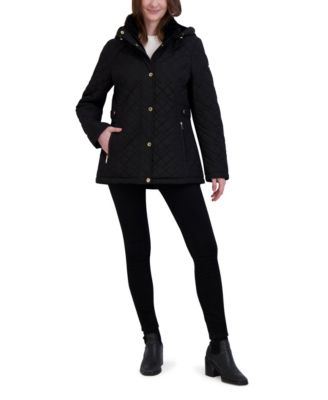 Women's Quilted Hooded Coat