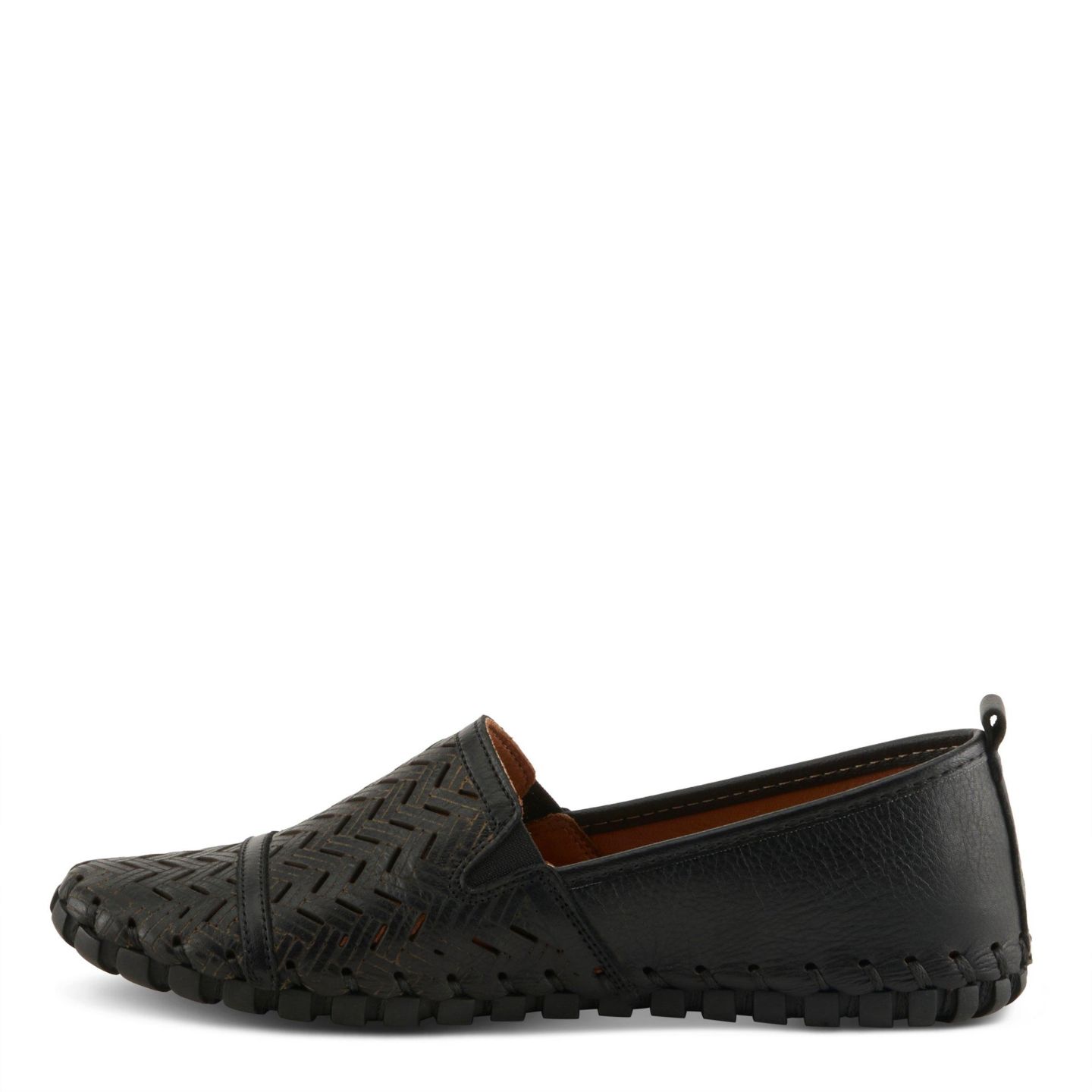 Женские туфли Spring Step Kapri Flexible Leather Loafer, цвет: Чёрный — фото 4