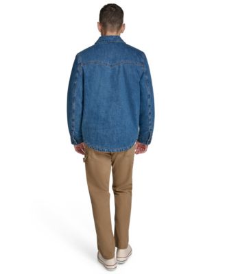 Men's Denim Filled Shacket