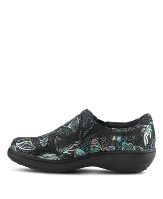 Professional Winfrey-Flutter Printed Slip-On Shoe with Removable Insole and Skid-Resistant Sole