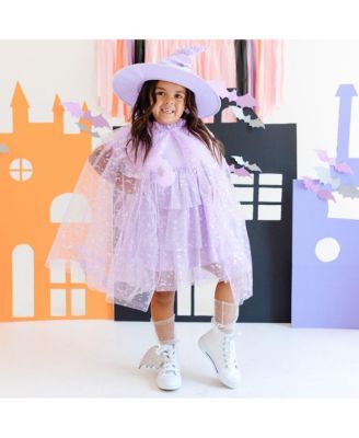 Little and Big Girls Girly Witch Dress Up Kit