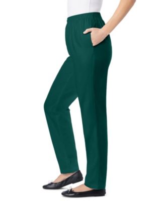 Women's Within Straight-Leg All-Cotton Denim Pull-On 7-Day Elastic-Waist Jeans