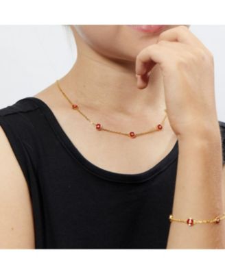 Petit Bubble Bracelet in Red