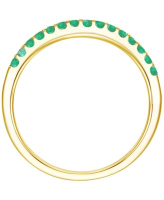 Gemstone and Diamond Ring (1/4 ct. t.w.) in 14K Gold (also in 14K White Gold)