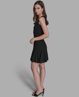 Women's Knit Lurex Sweater Dress