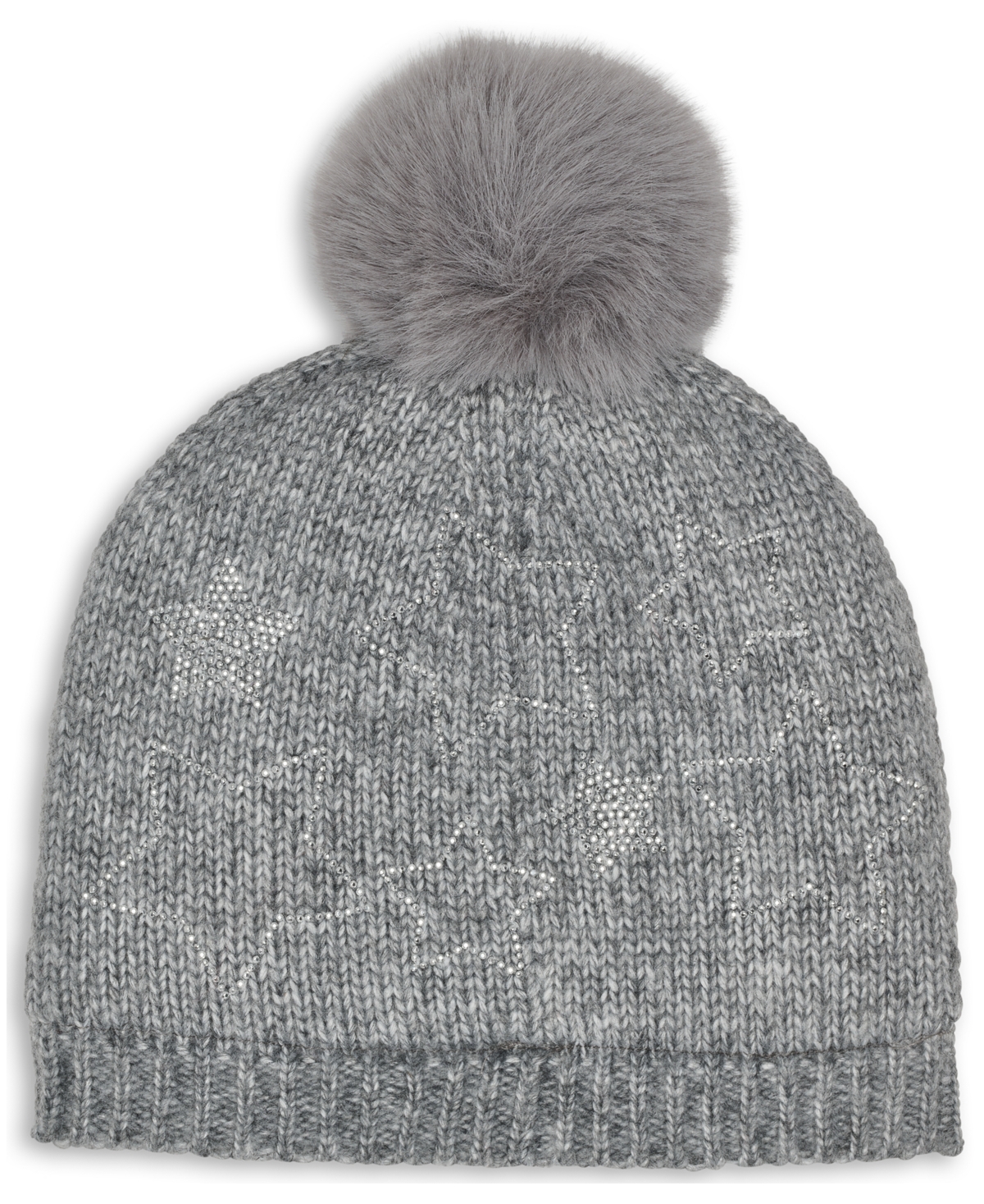 Karl Lagerfeld Paris Women's Studded Star Detail Beanie