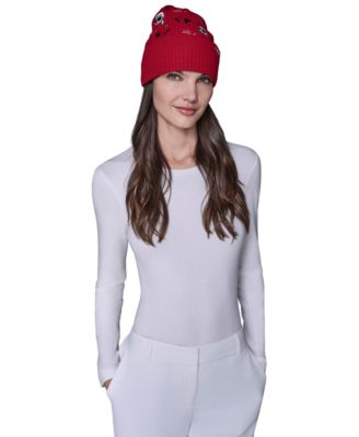 Women's Embroidered Beanie