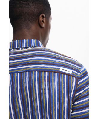 Men's Multicolor striped shirt